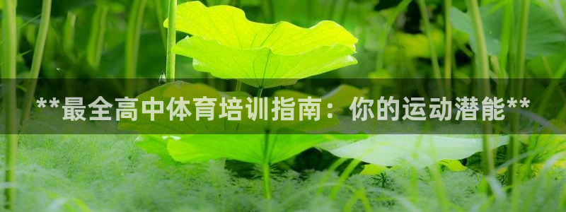 欧陆娱乐安全?：**最全高中体育培训指南：你的运动潜