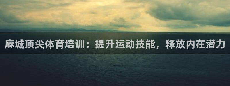 欧陆娱乐登录注册平台有哪些：麻城顶尖体育培训：提升运